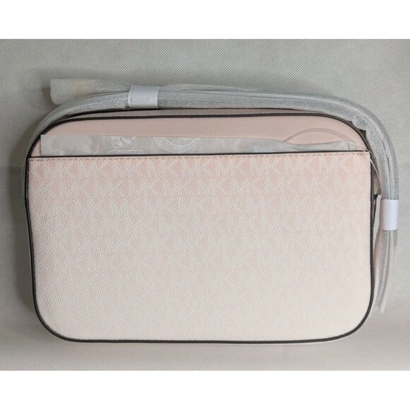 Michael Kors Jet Set Leather Crossbody Bag - Powder Blush, Pink, Brand New - Picture 2 of 4